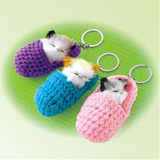 夢見るにゃんこのキーホルダー