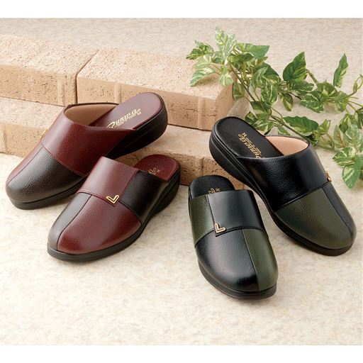 国産やみつき暖かサンダルパッチワーク