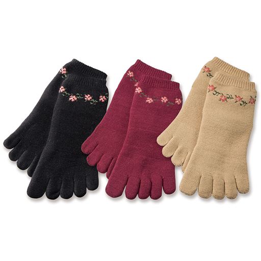 (左から)ブラック ワイン ベージュ