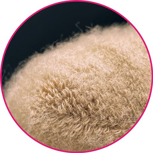 裏全面が起毛パイル地