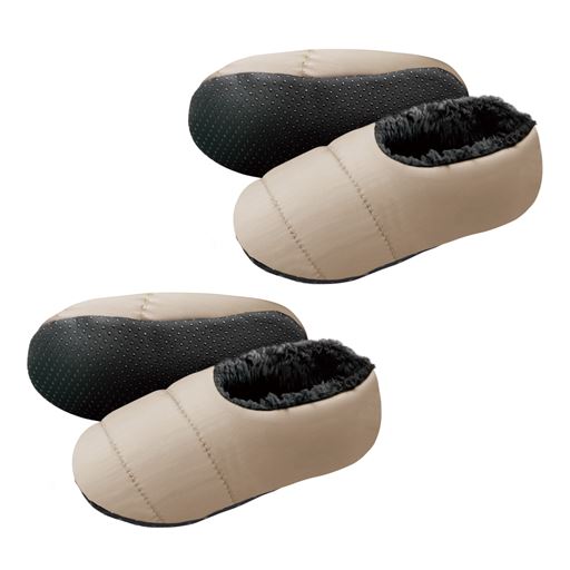 グレージュ(同色2足組)