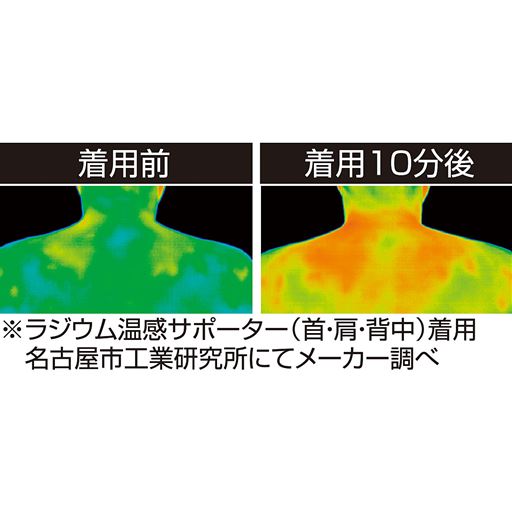 着用前 着用10分後