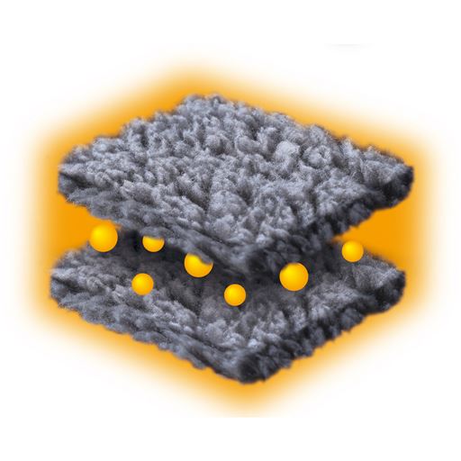 フード部2重ボアで冷気シャットアウト! <br>※イメージ