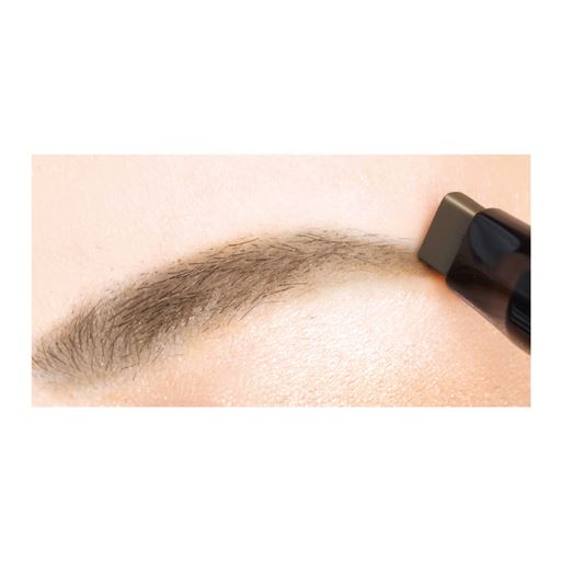 【眉尻メイク中】ペンをたてて細く