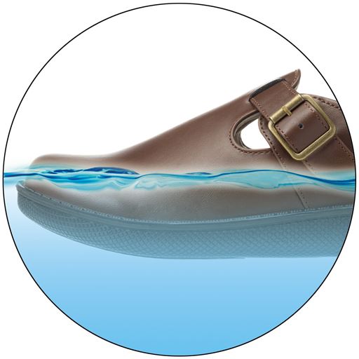 生活防水 <br>※完全防水ではありません。(設置面より4cm×4時間防水設計) <br>※イメージ