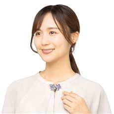 華咲くブローチクリップ