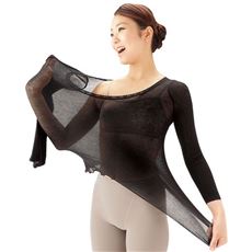 薄伸暖衣シルキープラス(丸首)