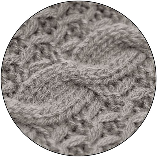 ニット部生地拡大