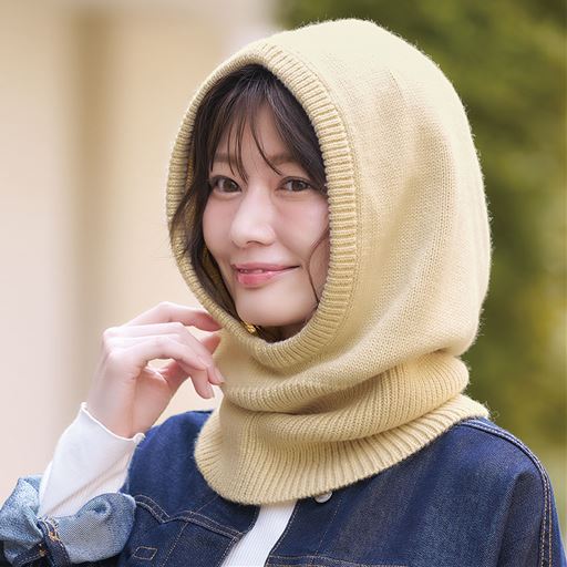 アイボリー <br>フードに