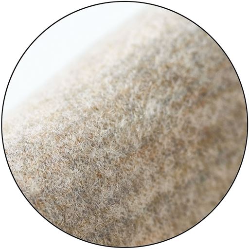 肌側はしっとり裏起毛