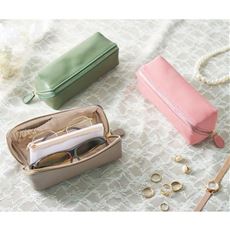 ラムレザーメガネケース