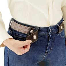 ジャカード織りゴムベルト菱柄/お腹すっきり