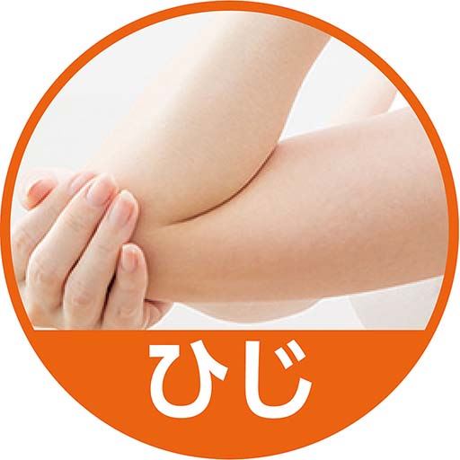 大容量だから全身に使える! ひじ<br>※イメージ