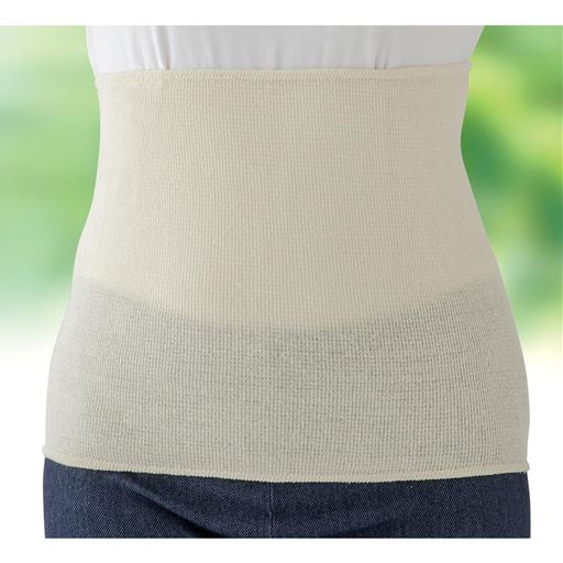 シルクを約98%使用したのびのび腹巻<br>脇に縫い目もなく、快適!