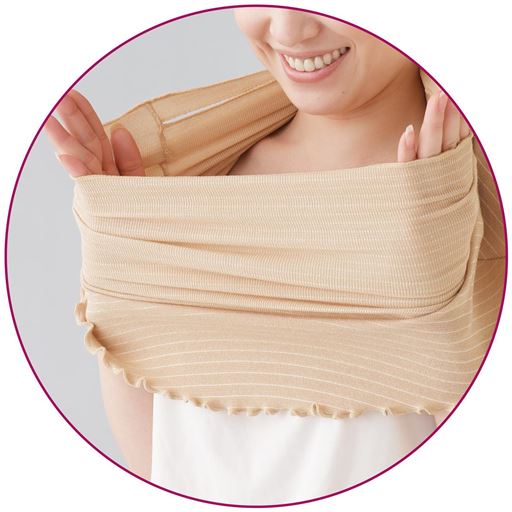 首元のびのび締め付けない