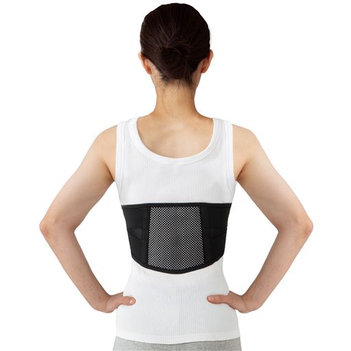 あばら骨と連結する背骨も同時サポート!