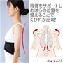 背骨をサポートしあばらの位置を整えることで、くびれが出現!