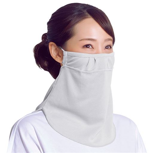 放熱吸汗息苦しくないフェイスカバー
