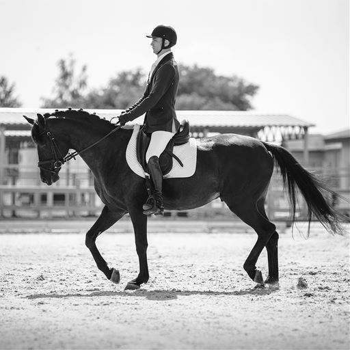 騎手の美しい姿勢に着目!