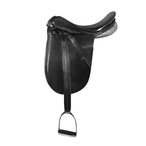 お尻がズレないように前後からサポート。