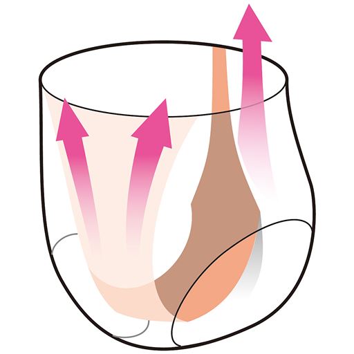 ハンモック補整 ※イメージ
