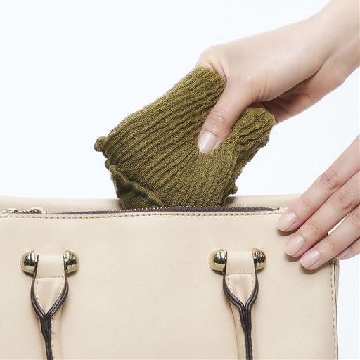 。かさばらないので携帯にも便利。