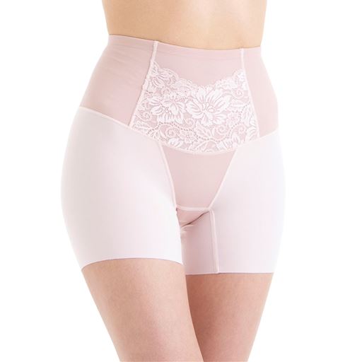 ピンクベージュ<br>そけい部を締め付けず動きやすい。