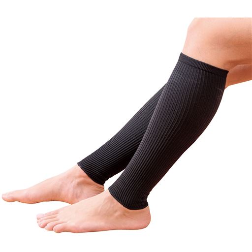 ブラック<br>段階着圧で血流・リンパの流れを改善