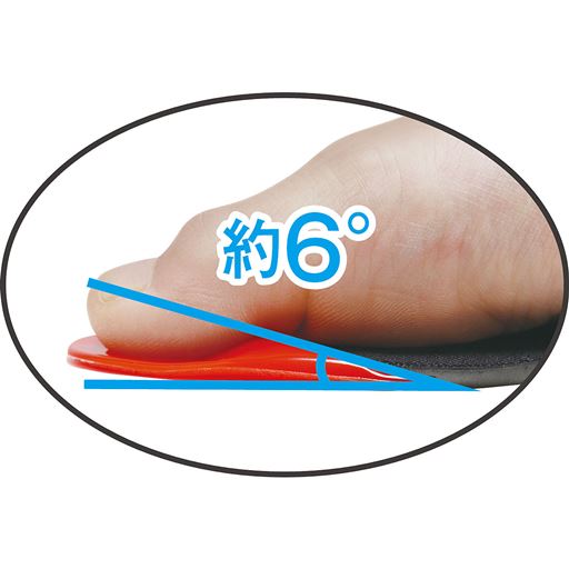 やわらかゲルグリップ <br>足指でつかむ!