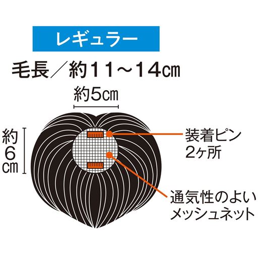 つむじを気軽にカバー