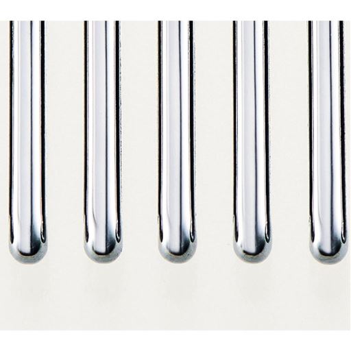 コーム先端は滑らかな球状