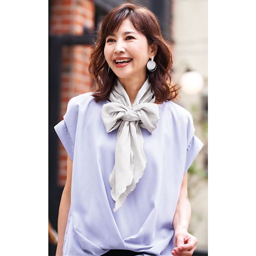 高島ちぢみ 涼感UVストール