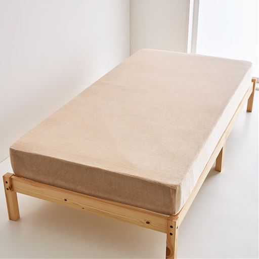 ベージュ(ボックスシーツ)