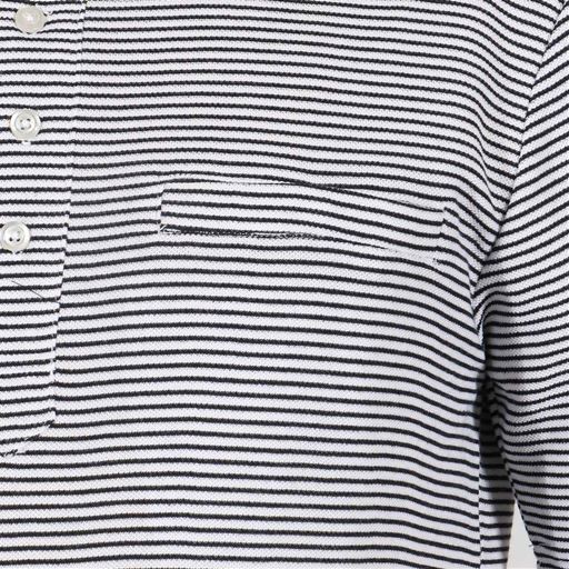 胸ポケット<br>ボーダー着用