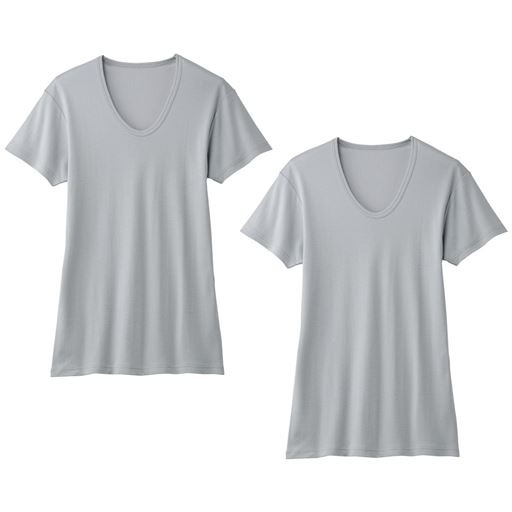 ライトグレー(同色2枚組)