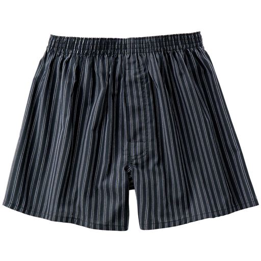 B(色・柄違い3枚組)ブラック系(ストライプ柄)