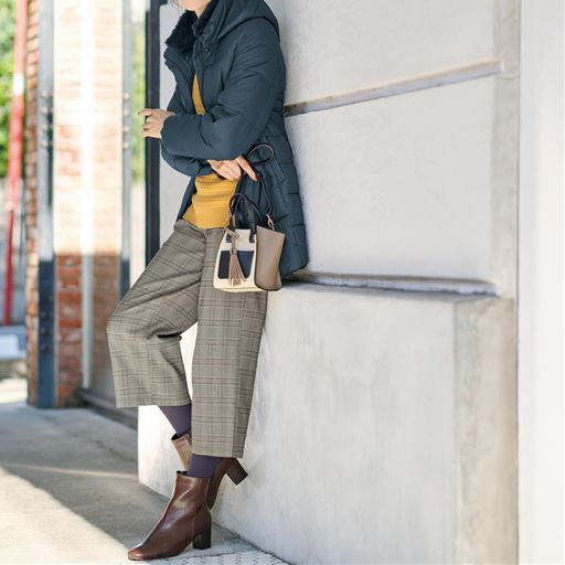 チェック コーディネート例