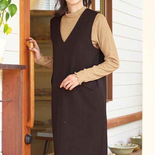 ベージュ コーディネート例