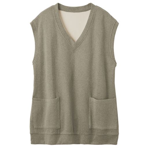 ブラウン系(杢調) ベスト