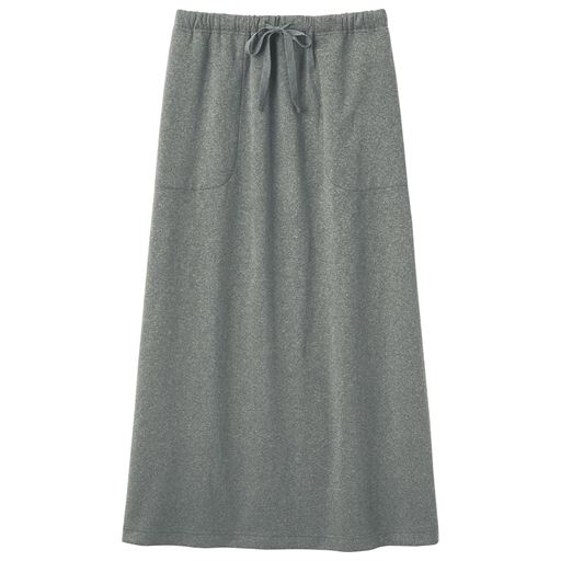 チャコールグレー(杢調) スカート