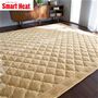 ベージュ(横230×縦190cm)<br>フローリングに敷いて冷気をガード! スマートヒート&reg;のあったかラグです。