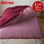 ワイン系<br>吸湿発熱素材「スマートヒート&reg;」を使用したパッドシーツです。