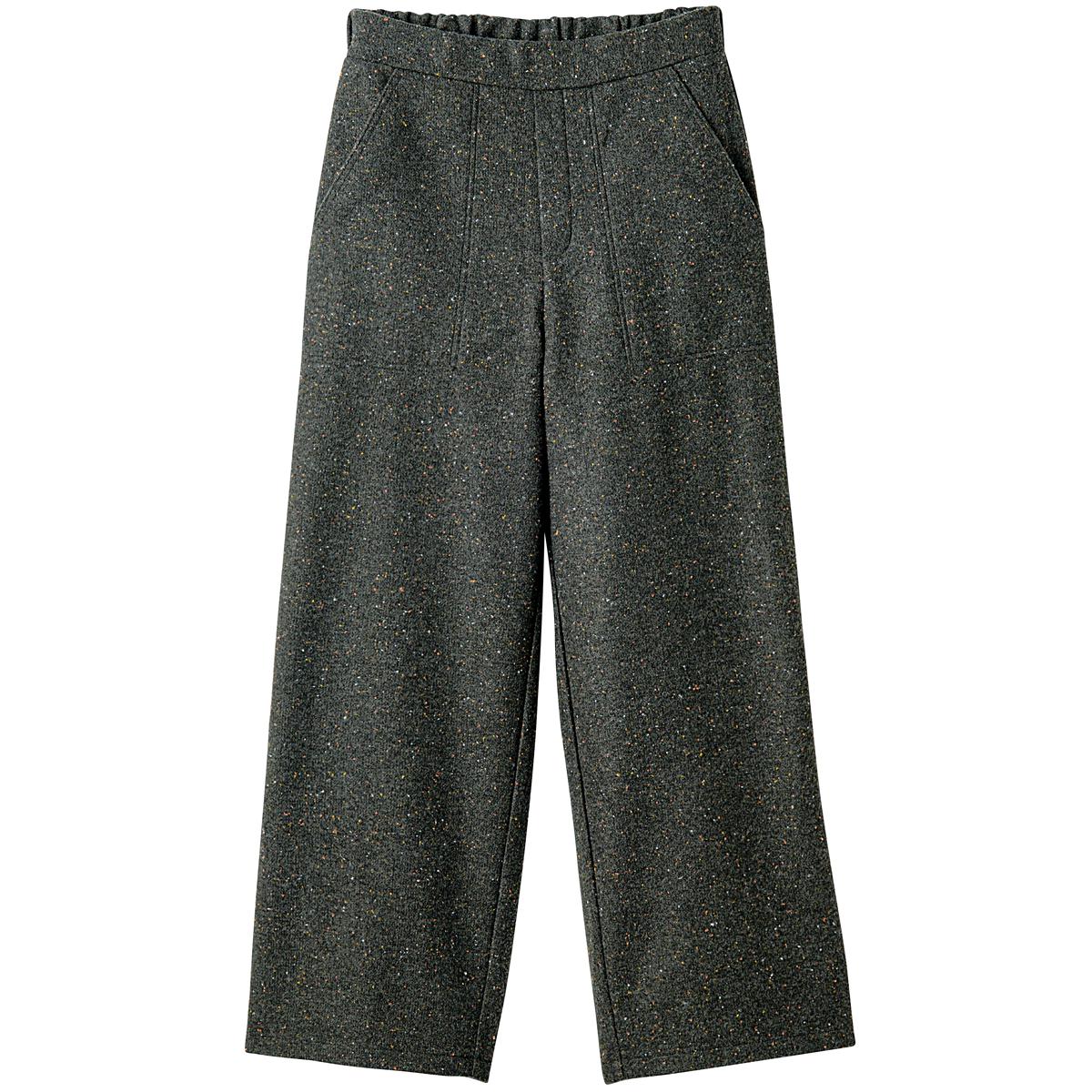 【JOURNAL STANDARD 】カラーネップ ツイード ワイドスラックス ネップツイードパンツ（その他パンツ）｜JOURNAL STANDARD（ジャーナル