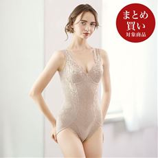 着やせ美人ボディスーツ(ミディアムタイプ・ソフトワイヤー入り)