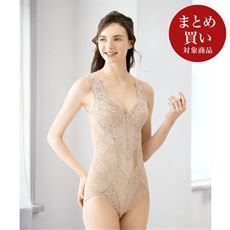 プチサイズ着やせ美人ボディスーツ(ミディアムタイプ・ソフトワイヤー入り)