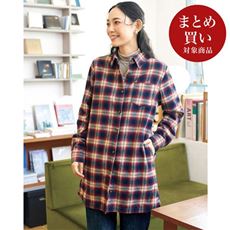 裏フリースチュニックシャツ