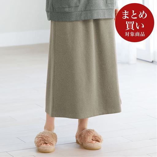 リラックスできるもちっとスカート(ルームウェア)