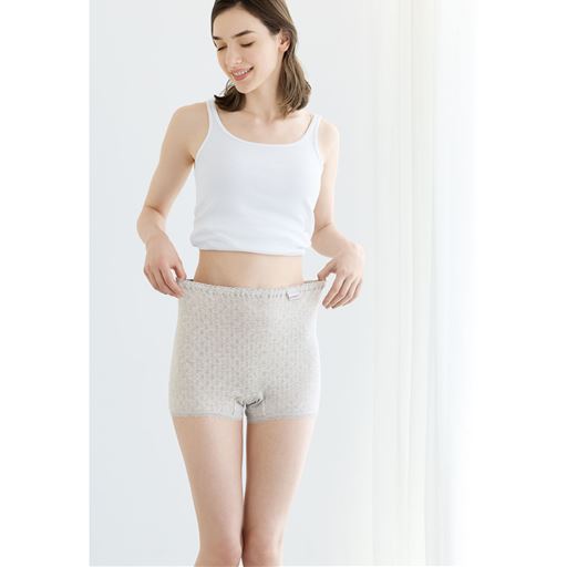 グレーモク 着用例