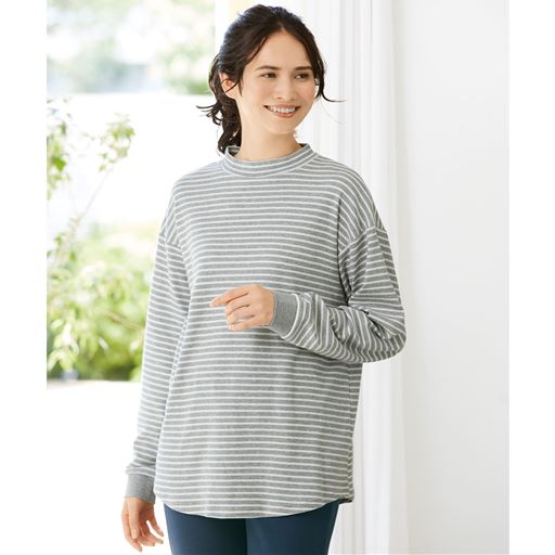 ミディアムグレー(ミディアムグレー×オフホワイト)