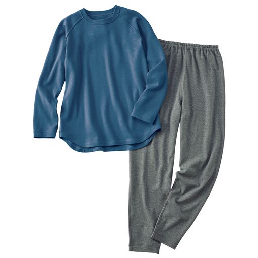 インクブルー(パンツ:チャコールグレー) 上下セット